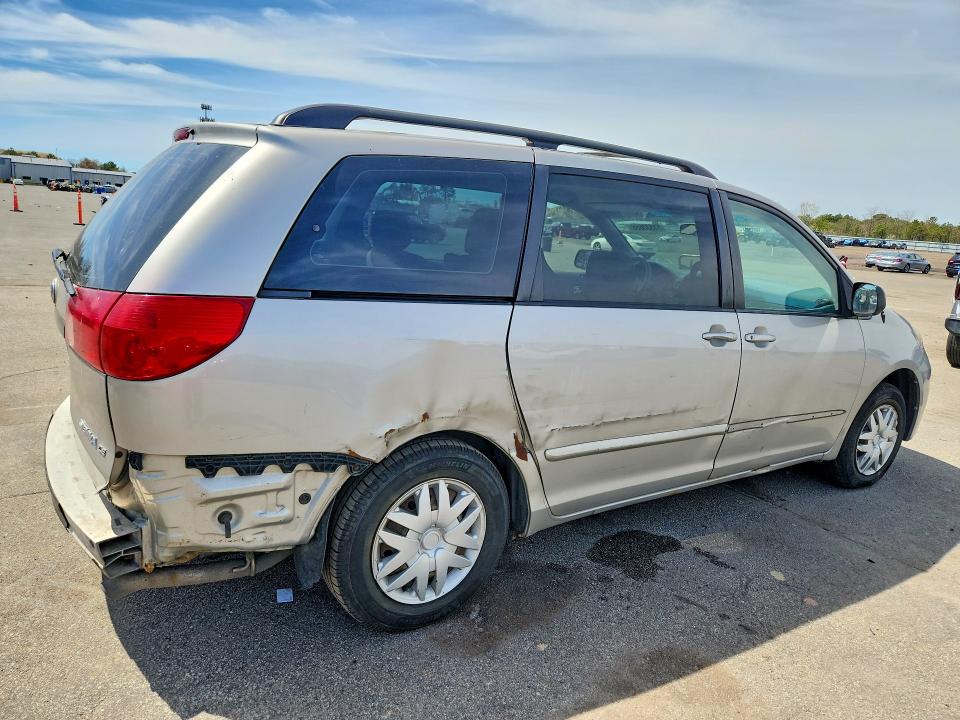 2006 Toyota Sienna VIN 5TDZA23C36S548795 COPART salvage auction — REAR END, NY - CERTIFICATE OF TITLE, sold $875 on 2026-07-29 (photo 3)