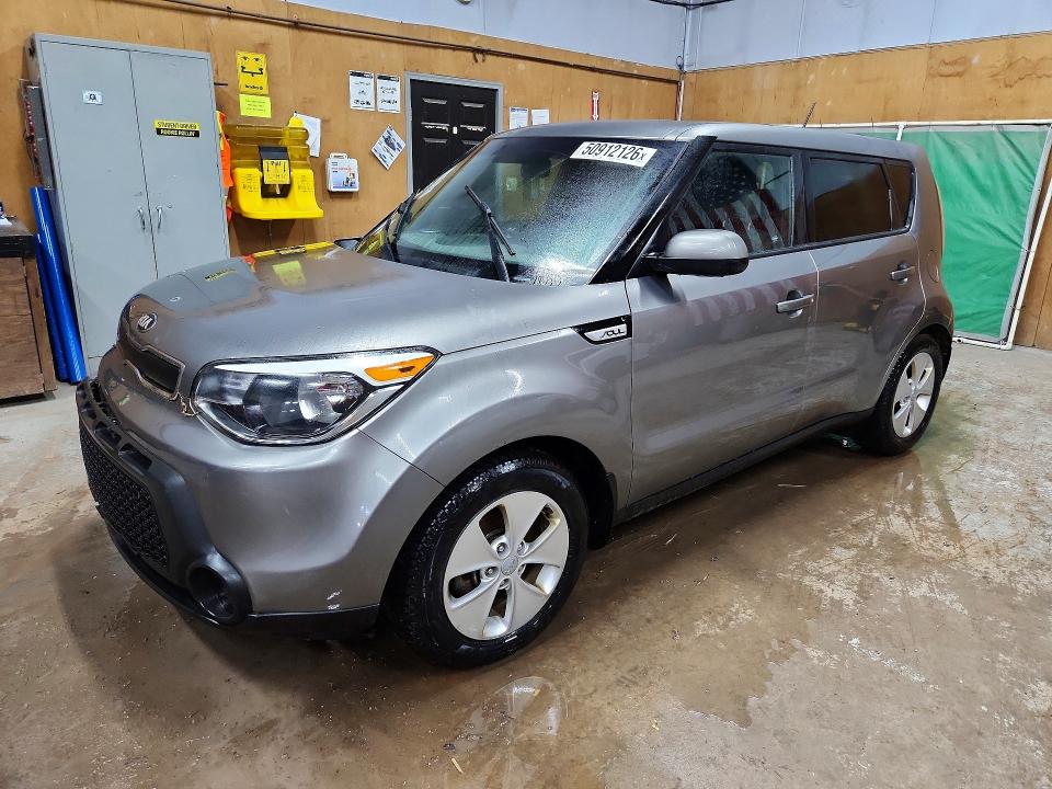 2016 Kia Soul VIN KNDJN2A28G7284142 COPART salvage auction — WATER/FLOOD, Mi - Certificate Of Title, sold $60 on 2026-07-29 (photo 1)