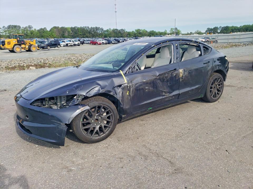 2026 Tesla Model 3 VIN 5YJ3E1EA4TF132559 COPART salvage auction — REAR END, Nc - Salvage Certificate Of Title, sold $13,000 on 2026-07-16 (photo 1)