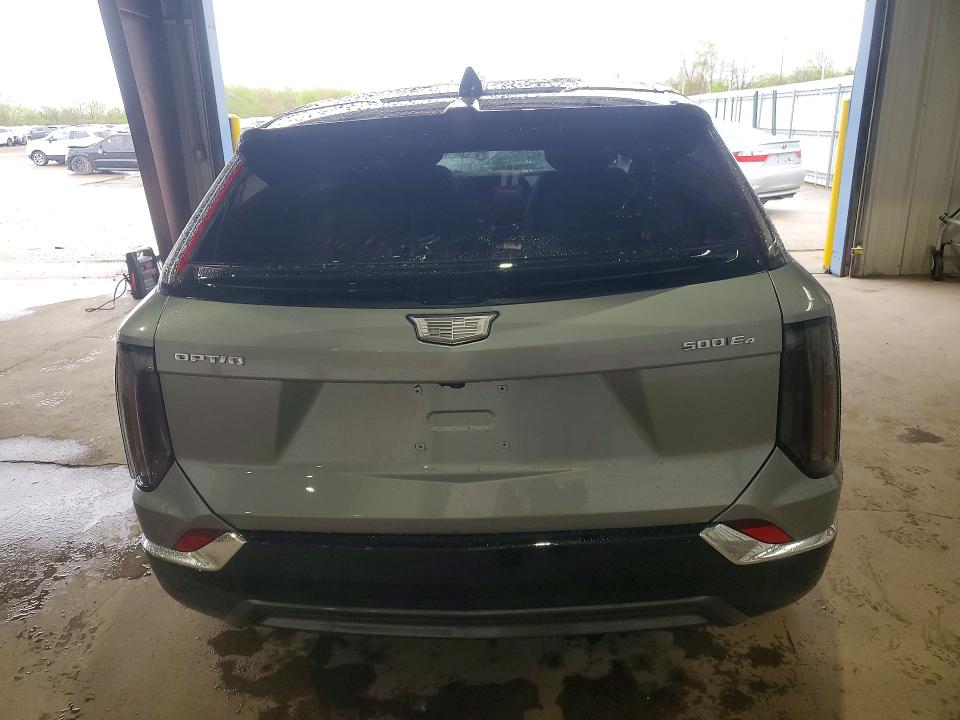 2025 Cadillac Optiq VIN 3GYK3DMR5SS266717 COPART salvage auction — FRONT END, Il - Salvage Certificate, sold $6,800 on 2026-07-03 (photo 6)