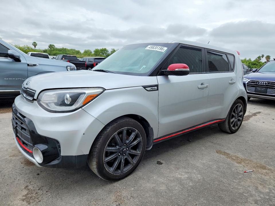 2018 Kia Soul VIN KNDJX3AA8J7617003 COPART salvage auction — REAR END, Salvage Title, sold $2,450 on 2026-07-21 (photo 1)