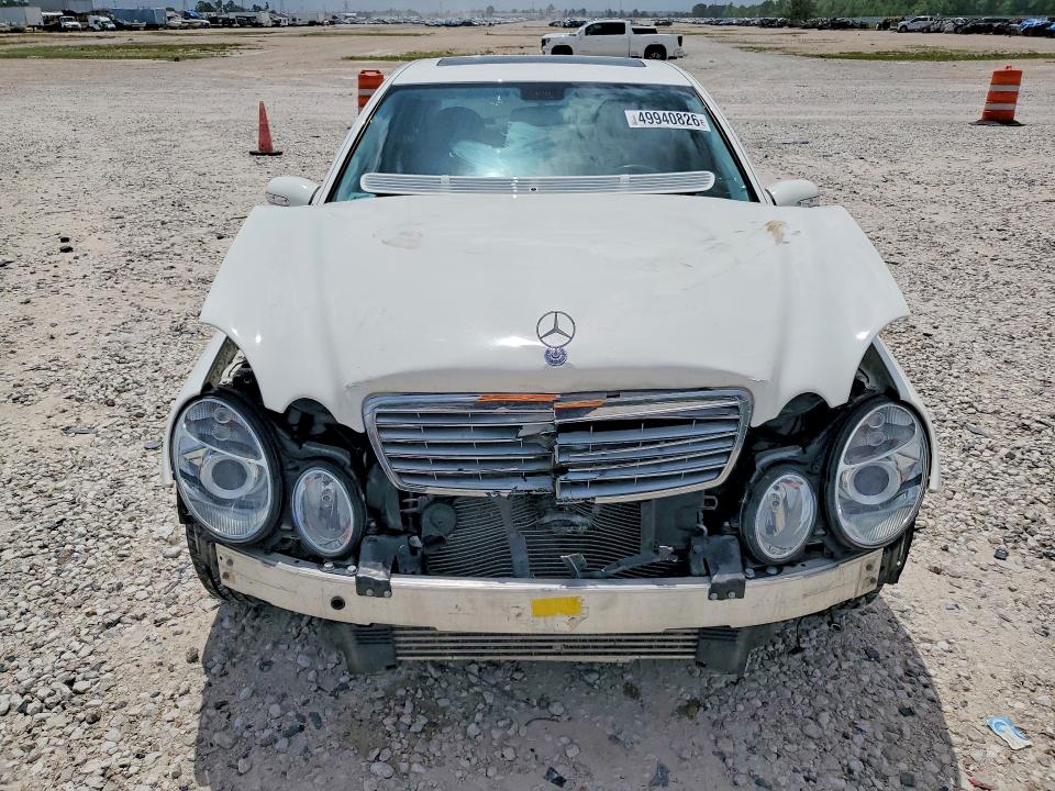 2005 Mercedes-benz E-klasse VIN WDBUF26J75A780025 COPART salvage auction — FRONT END, Tx - Certificate Of Title, sold $10,400 on 2026-08-25 (photo 5)