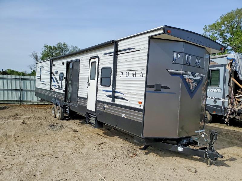 2020 Palonimo Trailers VIN 4X4TPUR29LP083616 COPART salvage auction — Burn Interior, AR - CERTIFICATE OF TITLE, sold $15 on 2026-07-22 (photo 1)