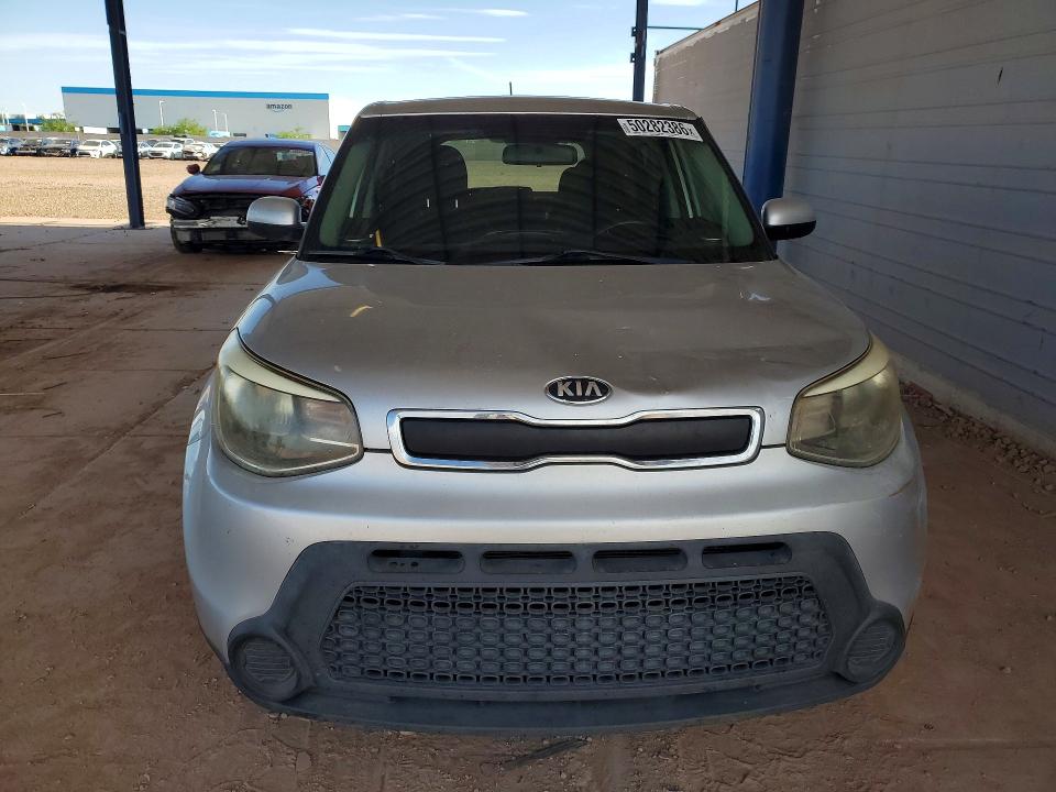 2014 Kia Soul VIN KNDJN2A2XE7737304 COPART salvage auction — REAR END, Salvage Title, sold $1,500 on 2026-07-30 (photo 5)
