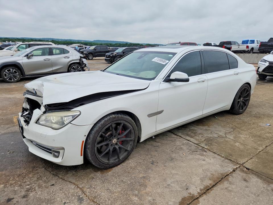 2013 BMW VIN WBAYE8C57DDE22260 COPART salvage auction — FRONT END, Tx - Salvage Cert-Manufacturer Buyb, sold $2,050 on 2026-07-02 (photo 1)