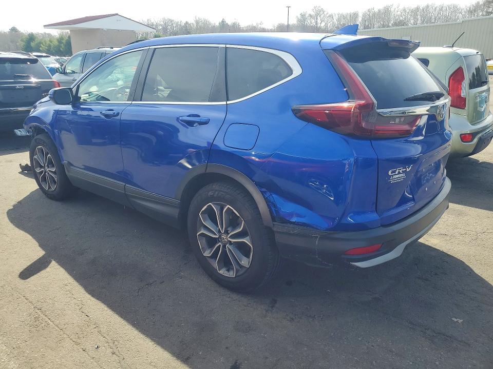 2022 Honda Cr-v VIN 7FARW1H52NE017889 COPART salvage auction — FRONT END, Ri - Salvage Certificate Of Title, sold $5,400 on 2026-07-16 (photo 2)