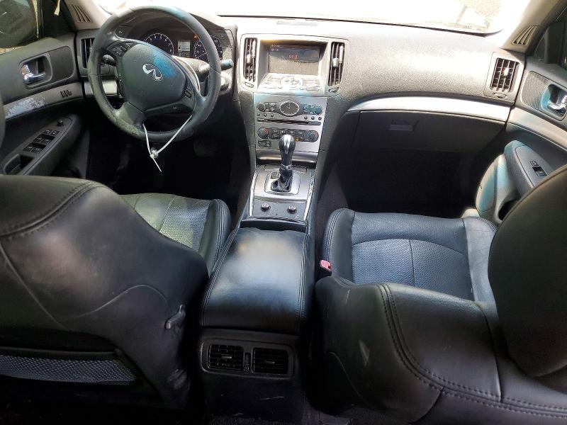 2012 Infiniti G VIN JN1CV6AP5CM936161 COPART salvage auction — REAR END, Md - Cert Of Salvage > 75% Damage, sold $475 on 2026-07-28 (photo 8)