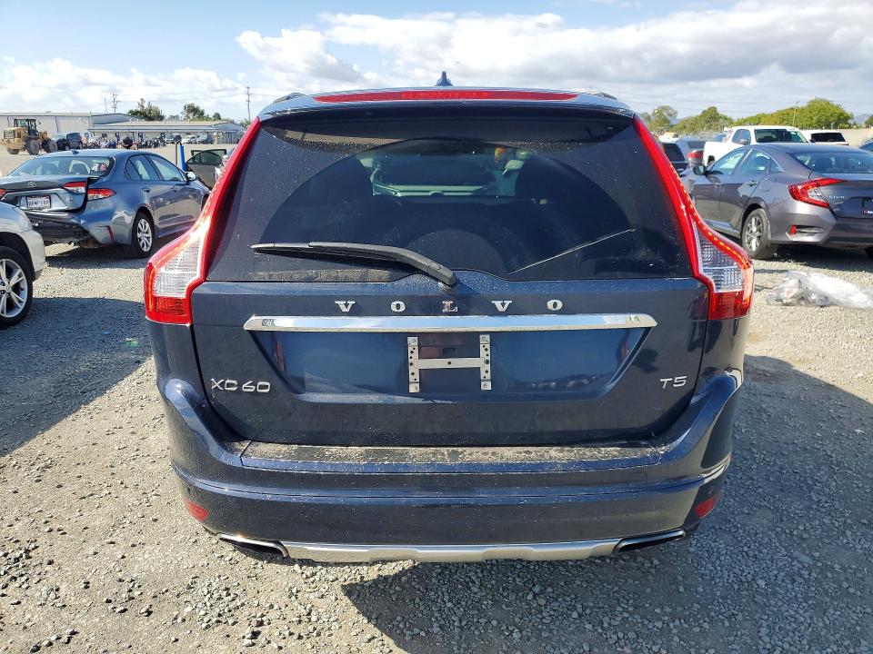 2015 Volvo Xc60 VIN YV440MDK8F2755265 COPART salvage auction — REAR END, Ca - Salvage Certificate, sold $2,350 on 2026-07-24 (photo 6)