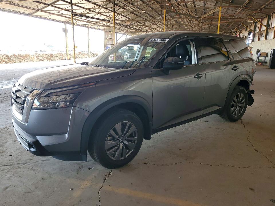 2025 Nissan Pathfinder VIN 5N1DR3AA9SC255372 — COPART salvage auction photo