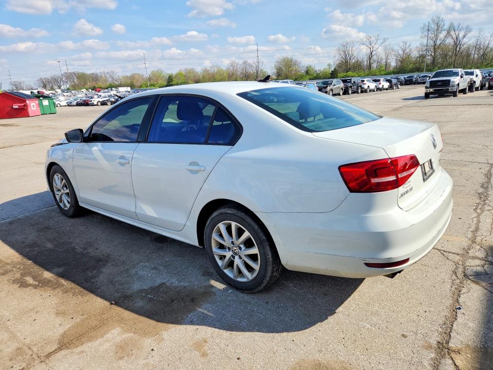 2015 Volkswagen Jetta VIN 3VWD17AJ4FM413878 COPART salvage auction — FRONT END, In - Certificate Of Title, sold $875 on 2026-07-03 (photo 2)