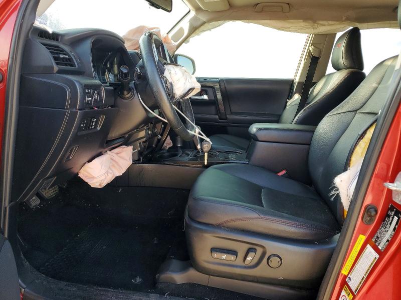 2018 Toyota 4runner VIN JTEBU5JR9J5555844 COPART salvage auction — FRONT END, Tx - Salvage Vehicle Title, sold $9,800 on 2026-07-22 (photo 7)