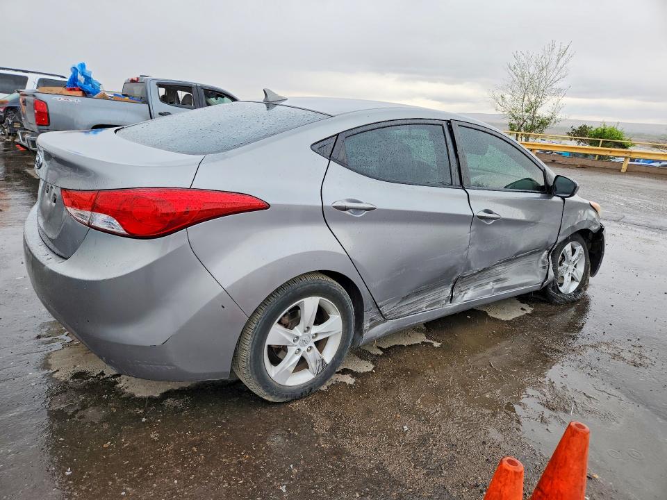 2011 Hyundai Elantra VIN KMHDH4AE4BU162359 COPART salvage auction — FRONT END, Nm - Cert Of Title-Salvage, sold $550 on 2026-07-13 (photo 3)