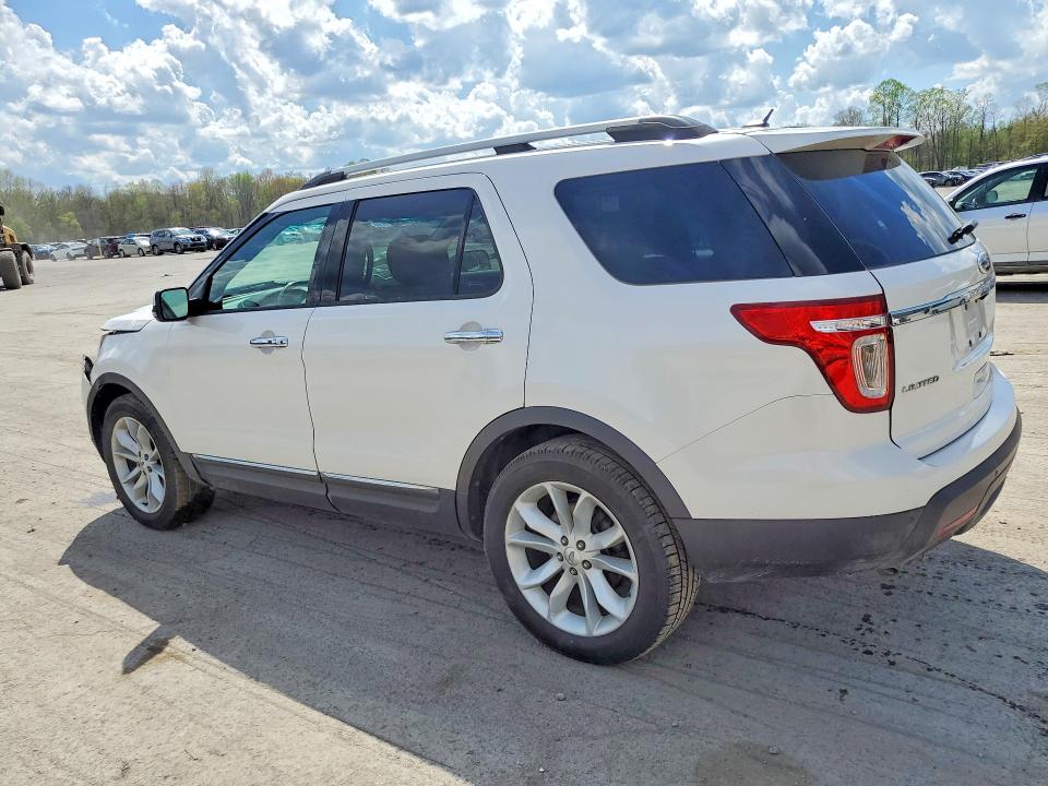 2013 Ford Explorer VIN 1FM5K8F84DGA22961 COPART salvage auction — FRONT END, Pa - Certificate Of Salvage, sold $1,500 on 2026-07-02 (photo 2)