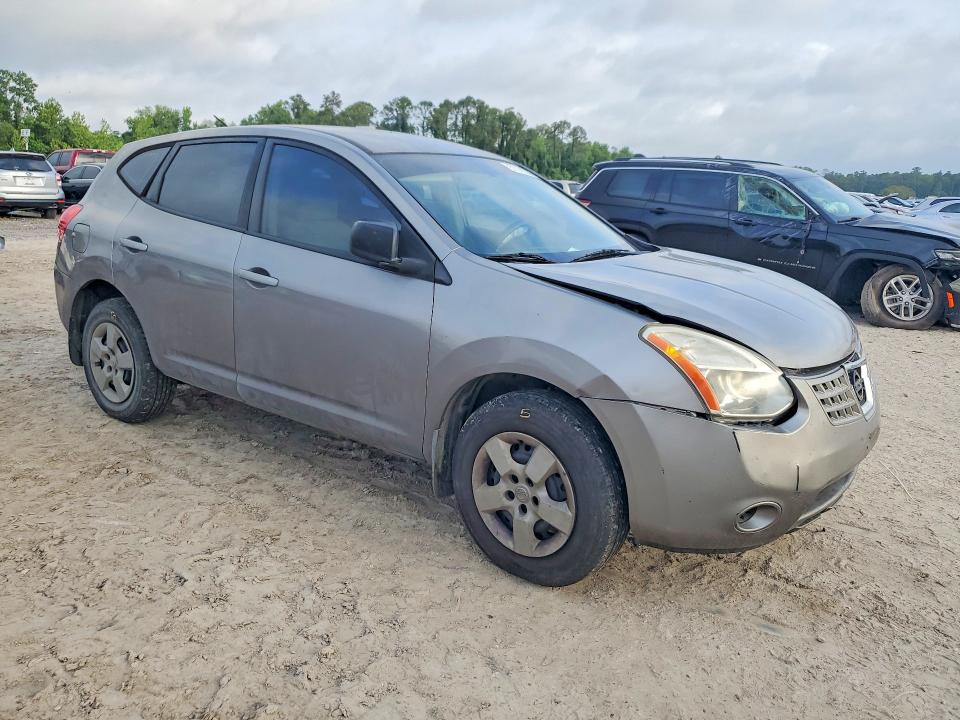 2009 Nissan Rogue sport VIN JN8AS58V09W447924 COPART salvage auction — FRONT END, TX - SALVAGE VEHICLE TITLE (P), sold $525 on 2026-07-31 (photo 4)