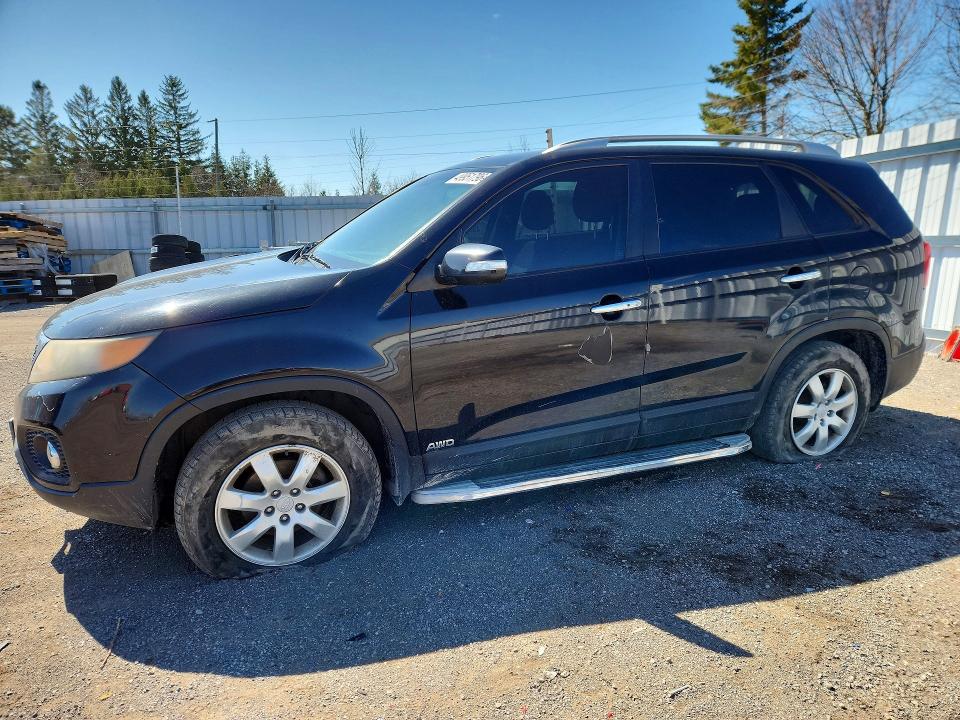 2011 Kia Sorento VIN 5XYKTDA20BG057027 COPART salvage auction — UNDERCARRIAGE, ON - PERMIT SALVAGE, sold $400 on 2026-07-21 (photo 1)