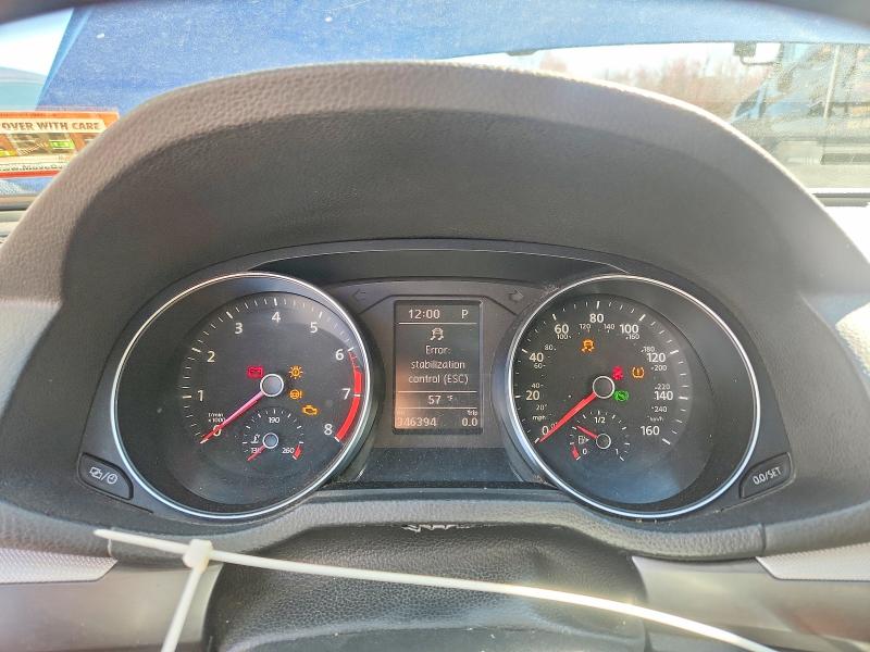 2017 Volkswagen Passat VIN 1VWDT7A37HC031165 COPART salvage auction — MINOR DENT/SCRATCHES, Wv - Certificate Of Title, sold $2,950 on 2026-07-23 (photo 9)