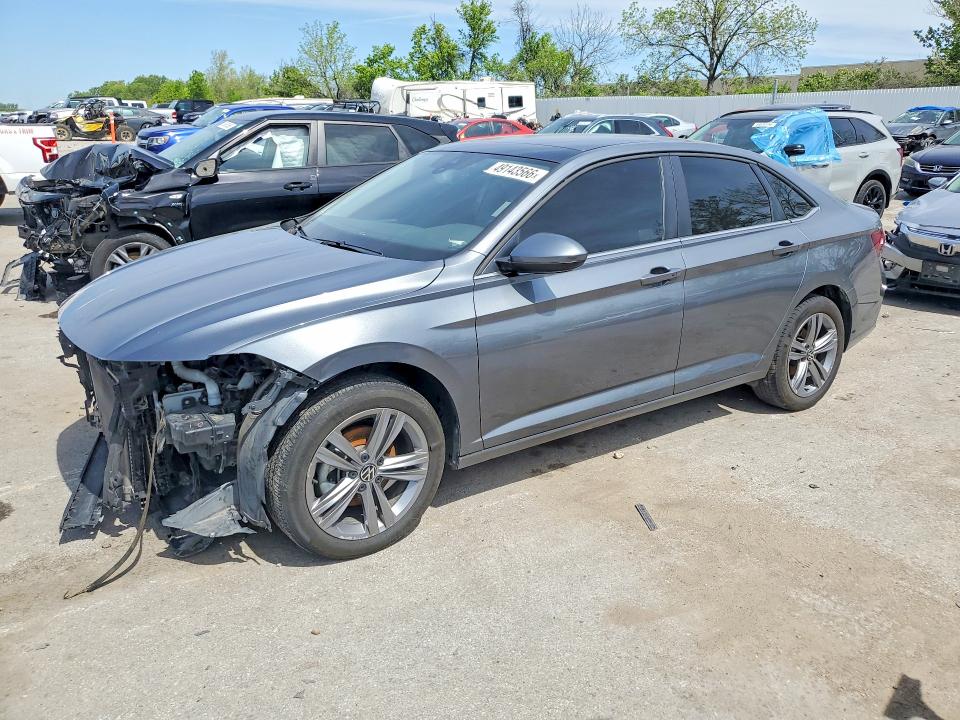 2023 Volkswagen VIN 3VW7M7BU9PM047334 COPART salvage auction — FRONT END, Id - Salvage Certificate Of Title, sold $4,550 on 2026-07-02 (photo 1)
