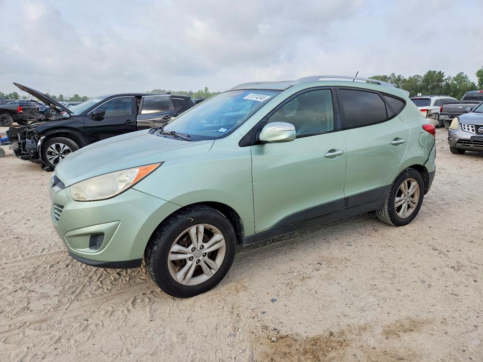 2012 Hyundai Tucson VIN KM8JU3AC8CU424411 COPART salvage auction — REAR END, TX, sold $1,750 on 2026-07-17 (photo 1)