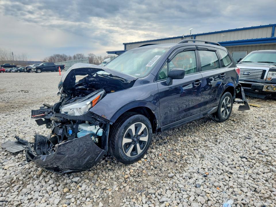 2018 Subaru VIN JF2SJABC5JH542718 COPART salvage auction — FRONT END, MI - CERTIFICATE OF TITLE, sold $725 on 2026-07-02 (photo 1)
