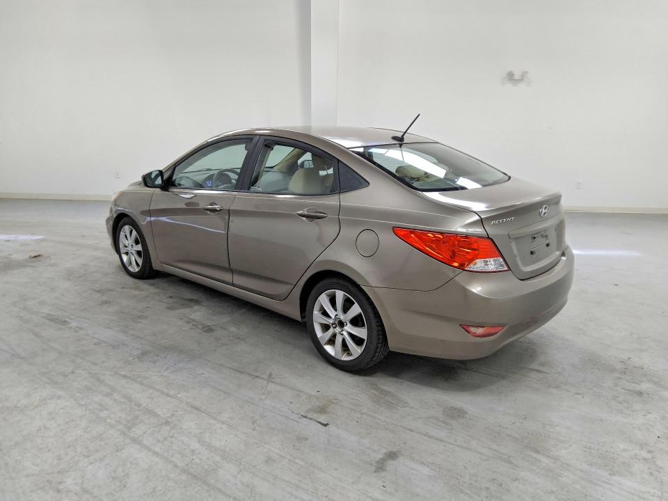 2012 Hyundai Accent VIN KMHCU4AE3CU084505 COPART salvage auction — FRONT END, Nj - Certificate Of Title, sold $475 on 2026-07-14 (photo 2)