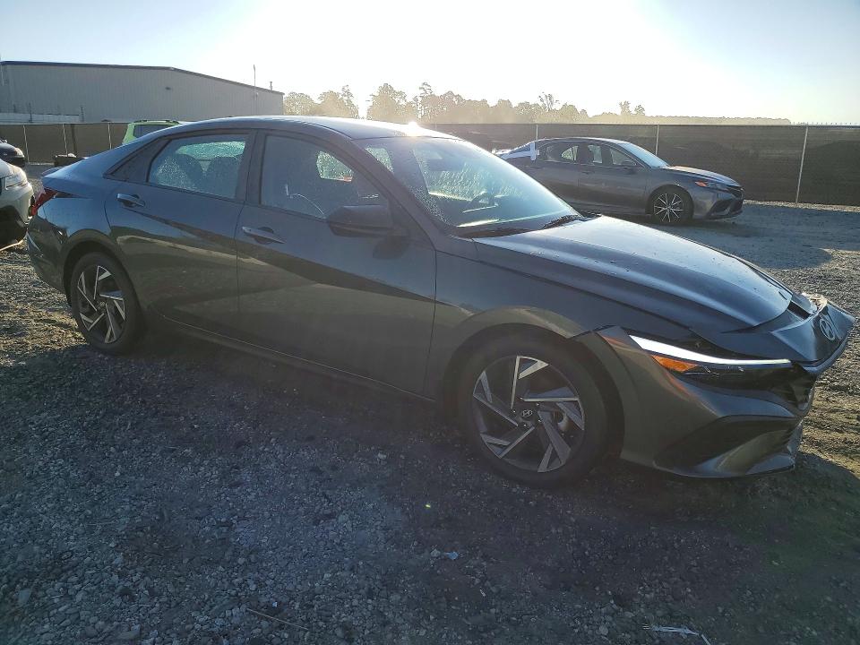 2025 Hyundai Elantra VIN KMHLM4DG4SU907826 COPART salvage auction — FRONT END, Sc - Cert Of Title-Salvage, sold $7,600 on 2026-07-13 (photo 4)