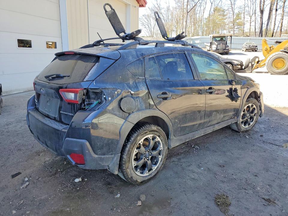 2021 Subaru Xv VIN JF2GTAAC9M9214489 COPART salvage auction — ROLLOVER, Vt - Cert Of Title-Salvage Vehicle, sold $1,150 on 2026-07-06 (photo 3)