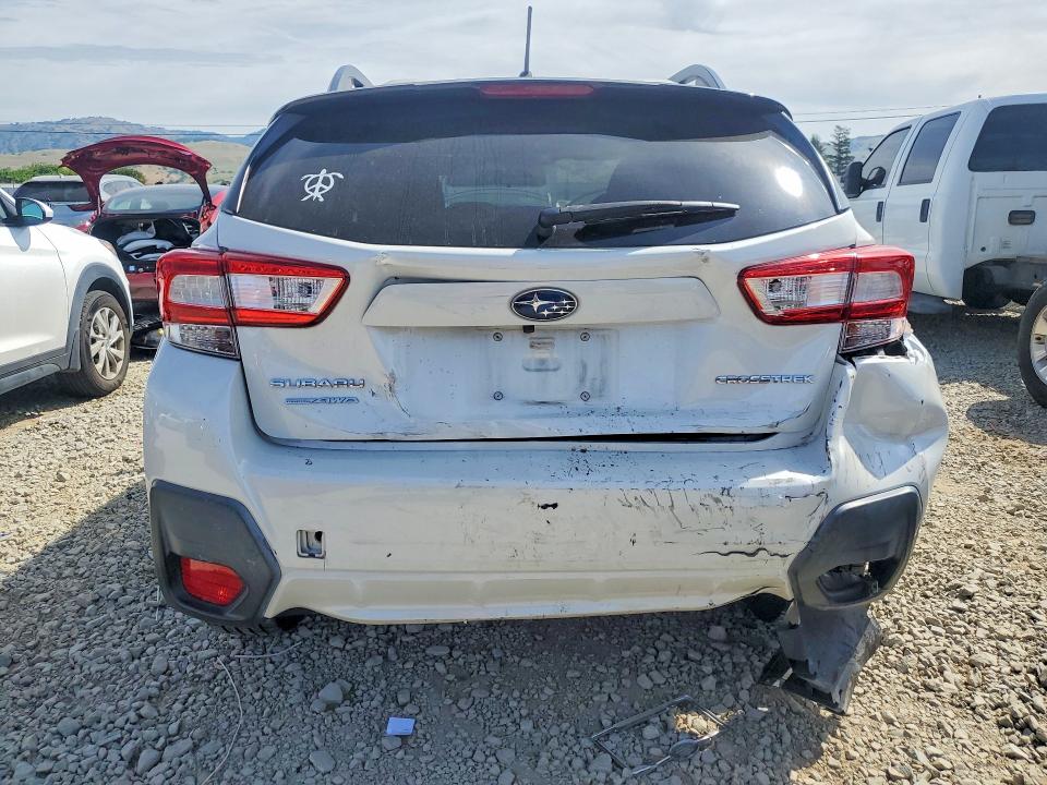 2018 Subaru VIN JF2GTAAC2JH350447 COPART salvage auction — REAR END, Ca - Salvage Certificate, sold $3,500 on 2026-07-14 (photo 6)