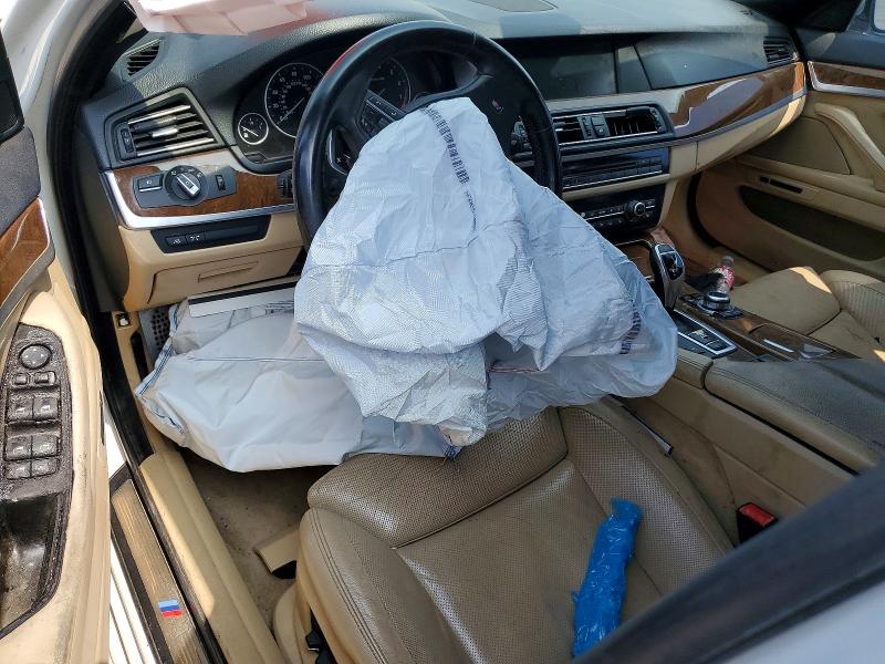 2011 BMW 5 series VIN WBAFR7C52BC803570 COPART salvage auction — FRONT END, Tx - Salvage Vehicle Title, sold $375 on 2026-07-02 (photo 8)