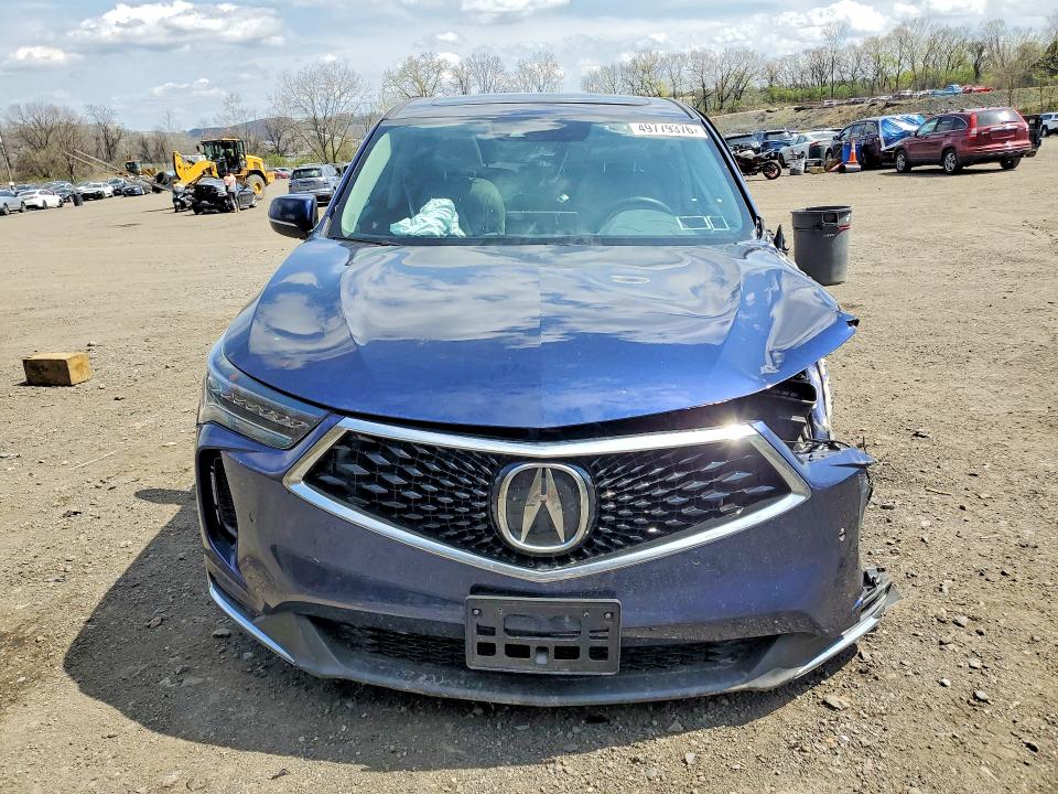 2024 Acura Rdx VIN 5J8TC2H54RL025187 COPART salvage auction — FRONT END, Ny - Mv-907A Salvage Certificate, sold $6,100 on 2026-07-02 (photo 5)