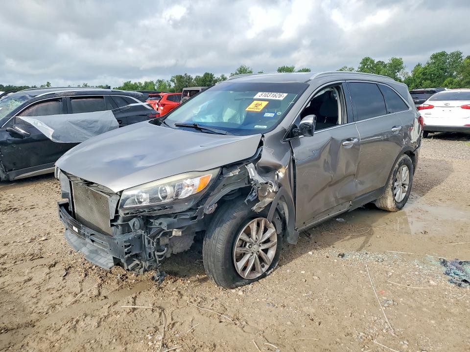 2017 Kia Sorento VIN 5XYPG4A57HG196875 COPART salvage auction — FRONT END, Tx - Salvage Vehicle Title, sold $575 on 2026-07-17 (photo 1)