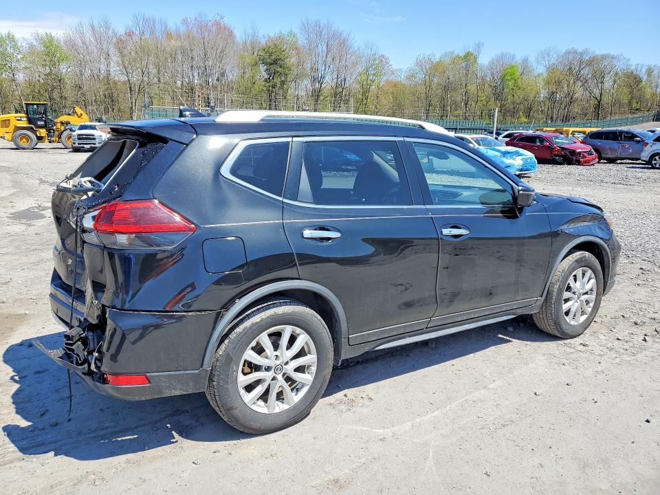 2020 Nissan Rogue VIN JN8AT2MVXLW143590 COPART salvage auction — REAR END, Pa - Certificate Of Salvage, sold $400 on 2026-07-29 (photo 3)