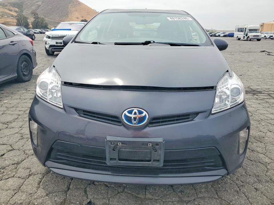 2013 Toyota Prius VIN JTDKN3DU1D1698613 COPART salvage auction — REAR END, Ca - Salvage Certificate, sold $950 on 2026-07-23 (photo 5)