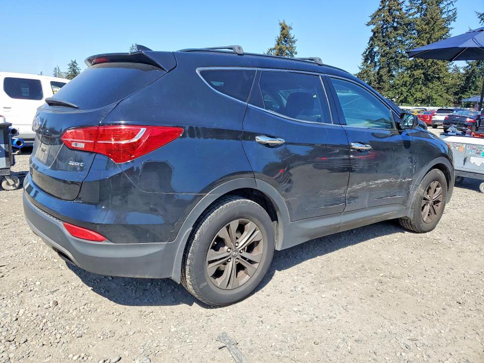2014 Hyundai Santa fe VIN 5XYZU3LBXEG178087 COPART salvage auction — SIDE, WA - BILL OF SALE, sold $1,400 on 2026-07-18 (photo 3)