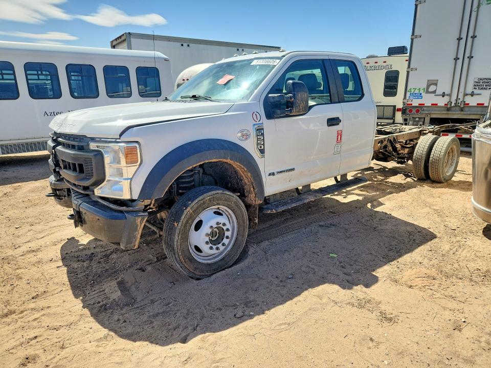 2020 Ford F550 VIN 1FD0X5HT0LEC48601 COPART salvage auction — FRONT END, Nm - Cert Of Title-Salvage, sold $8,900 on 2026-07-08 (photo 1)