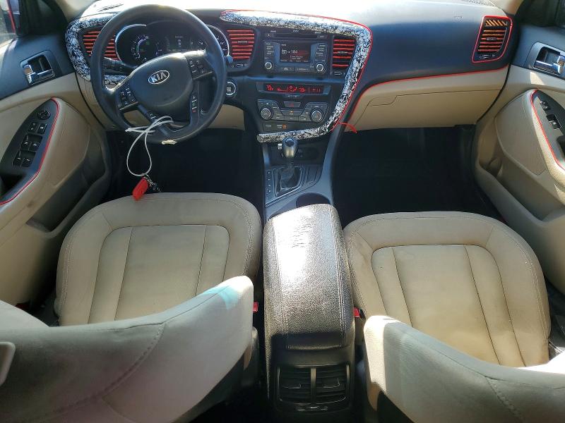 2012 Kia Optima VIN KNAGM4AD7C5027552 COPART salvage auction — MINOR DENT/SCRATCHES, NY, sold $475 on 2026-07-29 (photo 8)