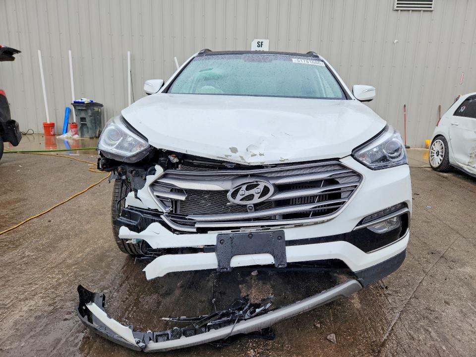 2017 Hyundai Santa fe VIN 5XYZW4LA8HG394323 COPART salvage auction — FRONT END, Wi - Junked Vehicle Bill Of Sale, sold $2,400 on 2026-07-20 (photo 5)