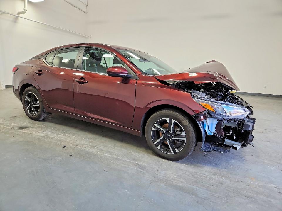 2025 Nissan Sentra VIN 3N1AB8CV7SY342559 COPART salvage auction — FRONT END, AZ - CERT OF TITLE- NON REPAIR, sold $600 on 2026-07-29 (photo 4)