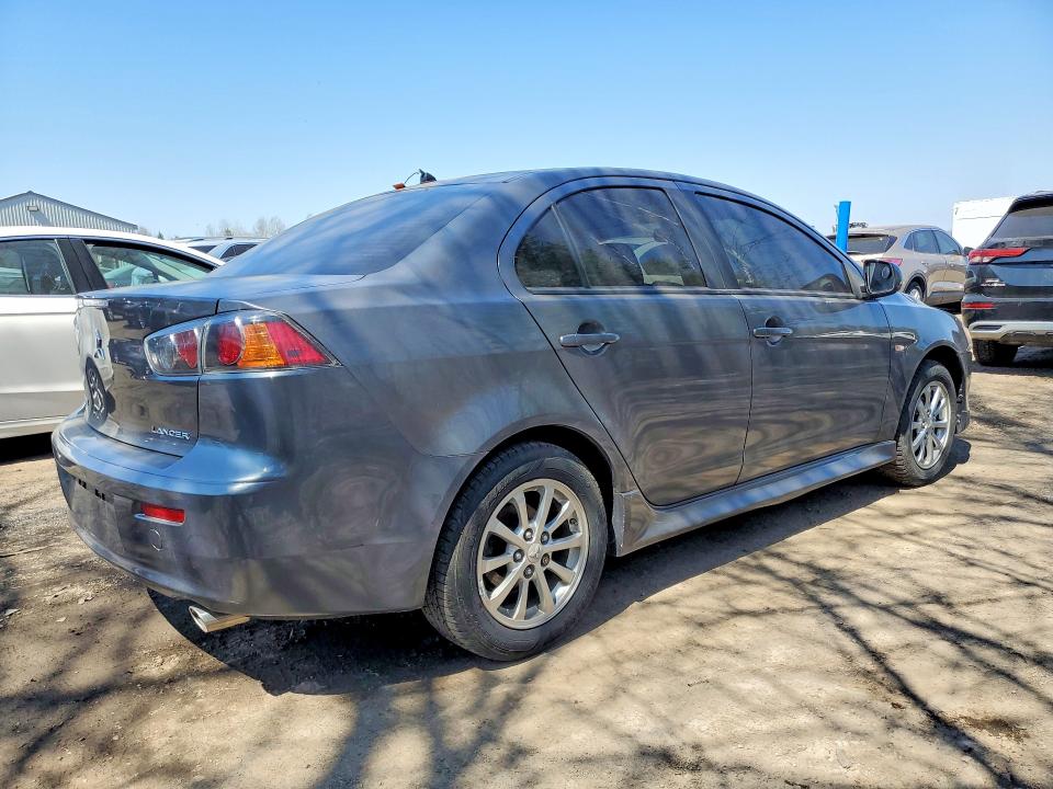 2010 Mitsubishi Lancer VIN JA32U2FU4AU607384 COPART salvage auction — SIDE, ON - PERMIT NO BRAND - UNFIT, sold $1,000 on 2026-07-14 (photo 3)