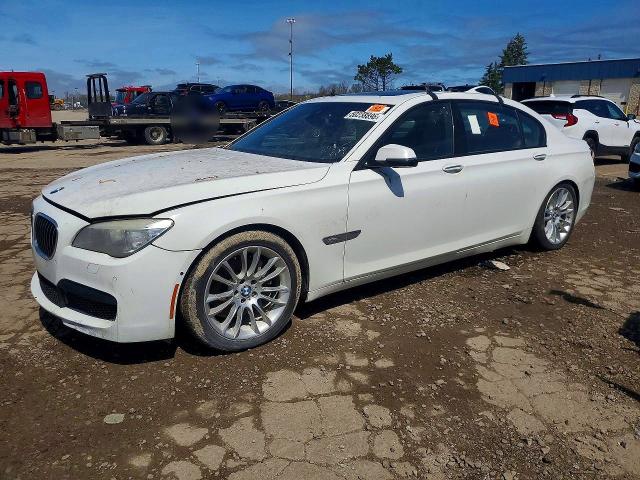 2013 BMW 7 series VIN WBAYF4C54DD281523 — COPART salvage auction photo