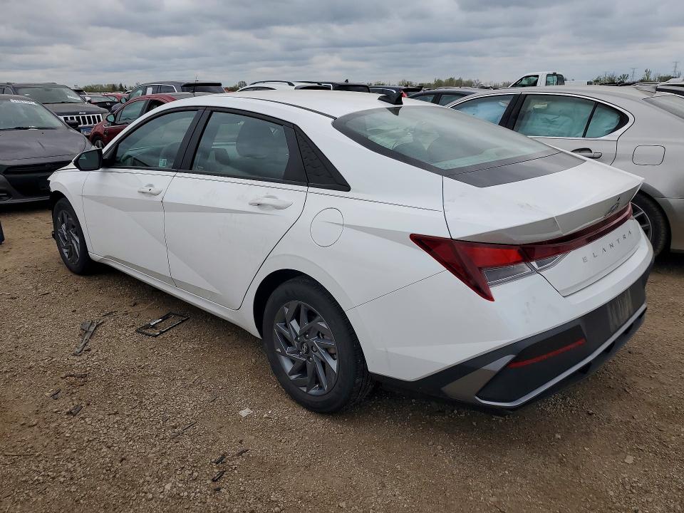 2024 Hyundai Elantra VIN KMHLM4DG2RU745351 COPART salvage auction — FRONT END, Il - Salvage Certificate, sold $4,600 on 2026-07-16 (photo 2)