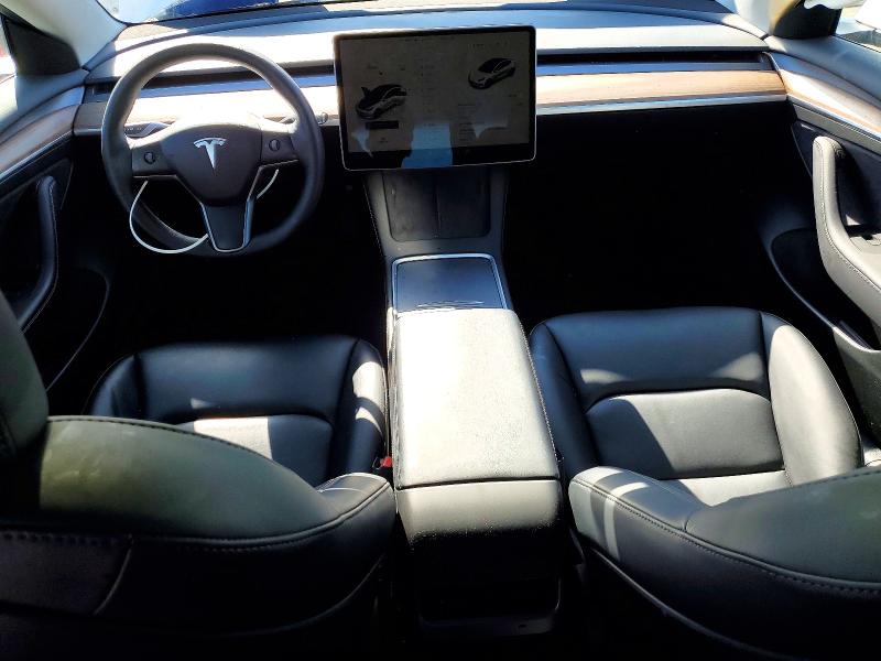 2023 Tesla Model 3 VIN 5YJ3E1EBXPF695517 COPART salvage auction — REAR END, Salvage Title, sold $9,200 on 2026-07-15 (photo 8)