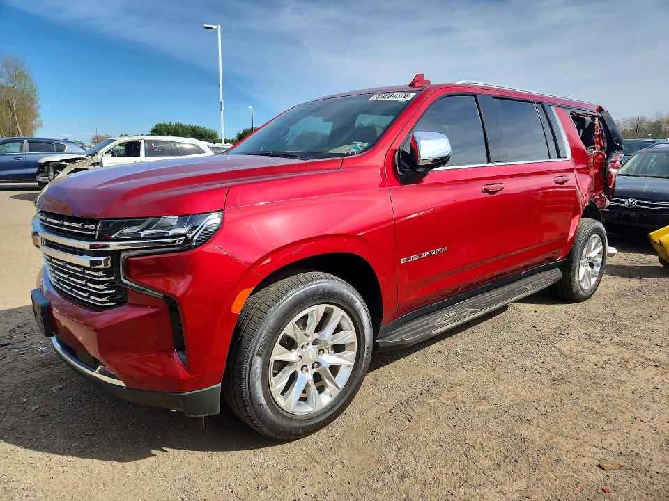 2021 Chevrolet Suburban VIN 1GNSKFKD6MR363966 — COPART salvage auction photo