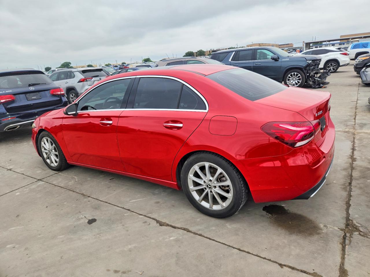 2019 Mercedes Benz A VIN WDD3G4EBXKW017453 COPART salvage auction — Front End, TX - CERTIFICATE OF TITLE, sold $5,300 on 2026-07-09 (photo 2)
