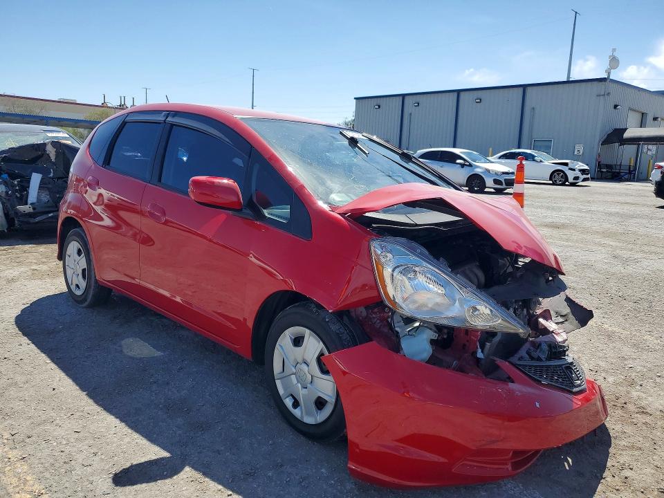 2013 Honda Fit VIN JHMGE8H34DC076207 COPART salvage auction — FRONT END, Salvage Title, sold $150 on 2026-07-16 (photo 4)