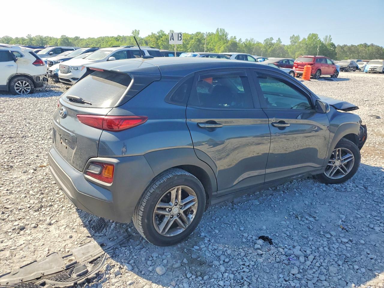 2021 Hyundai Kona VIN KM8K12AA1MU609231 COPART salvage auction — Front End, AL - CERT OF TITLE-SALVAGE TITLE, sold $1,050 on 2026-06-25 (photo 3)