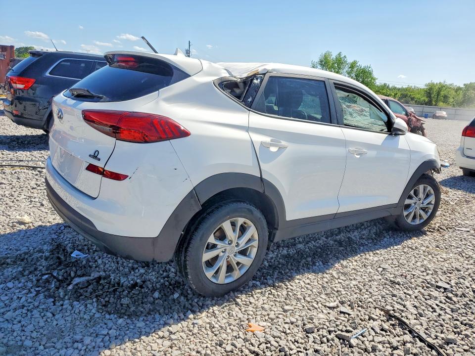 2020 Hyundai Tucson VIN KM8J23A48LU189796 COPART salvage auction — ROLLOVER, Salvage Title, sold $250 on 2026-07-28 (photo 3)