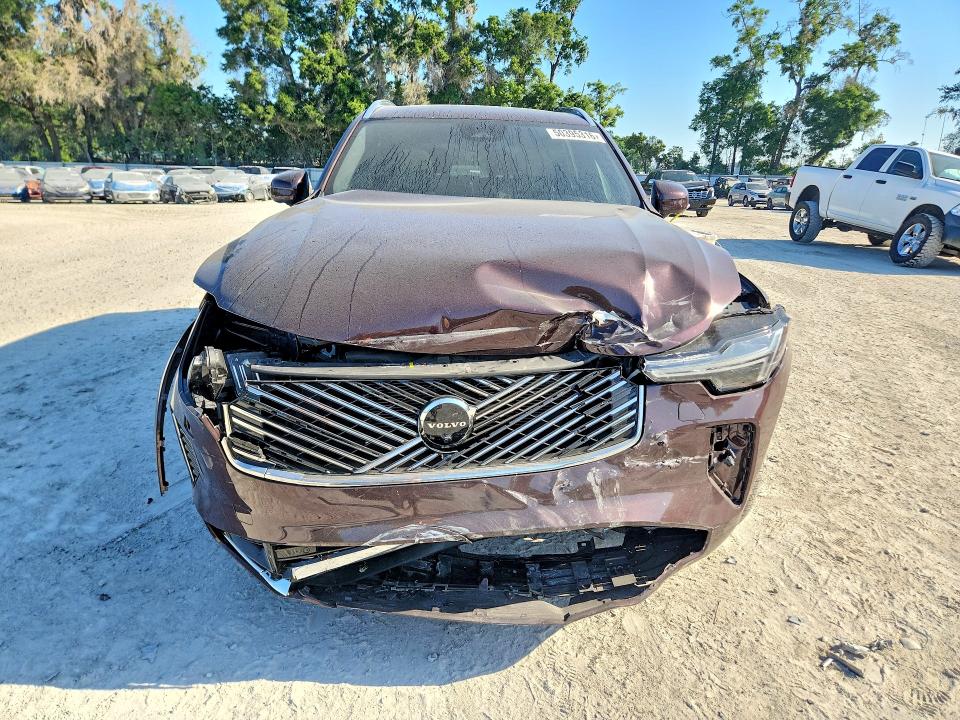 2025 Volvo Xc90 VIN YV4M12JB4S1358772 COPART salvage auction — FRONT END, Salvage Title, sold $9,400 on 2026-07-28 (photo 5)