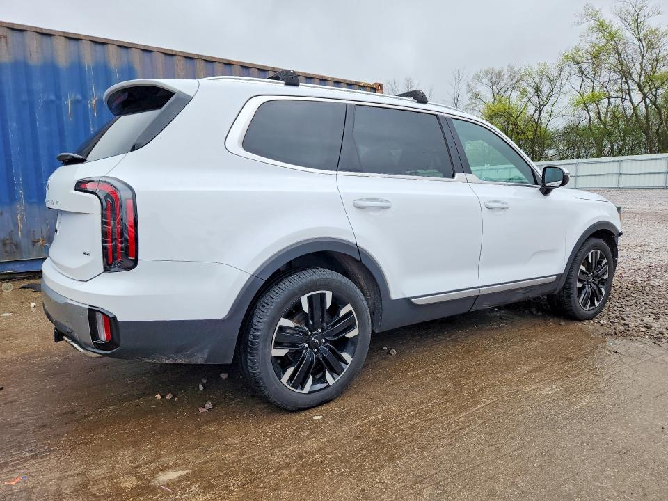 2023 Kia Telluride VIN 5XYP5DGC9PG326102 COPART salvage auction — FRONT END, Salvage Title, sold $7,400 on 2026-08-03 (photo 3)