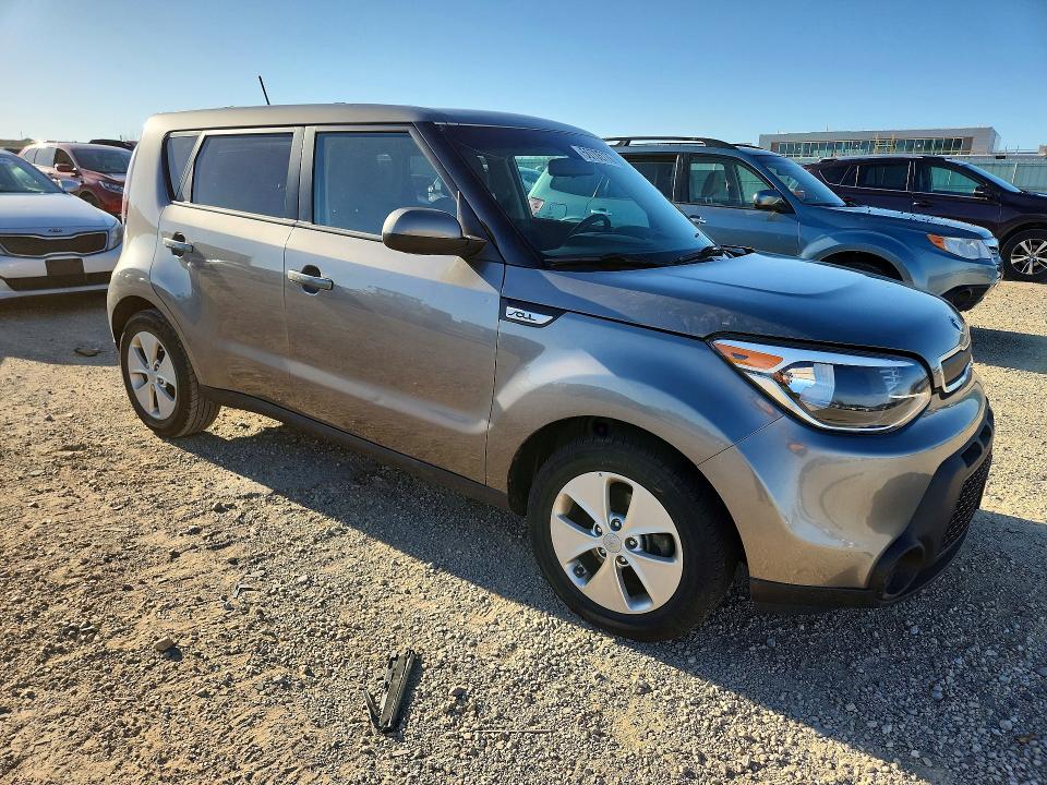 2016 Kia Soul VIN KNDJN2A26G7409347 COPART salvage auction — HAIL, Id - Salvage Certificate Of Title, sold $1,050 on 2026-07-14 (photo 4)