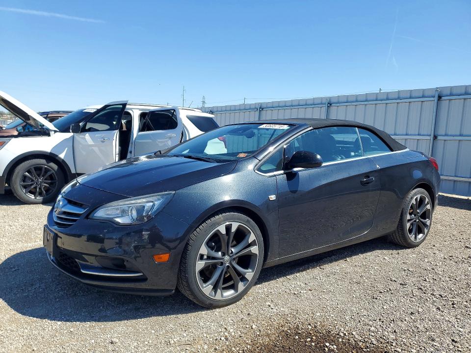 2016 Buick Cascada VIN W04WT3N50GG136423 COPART salvage auction — HAIL, Ia - Cert Of Title-Salvage Title, sold $3,050 on 2026-07-08 (photo 1)